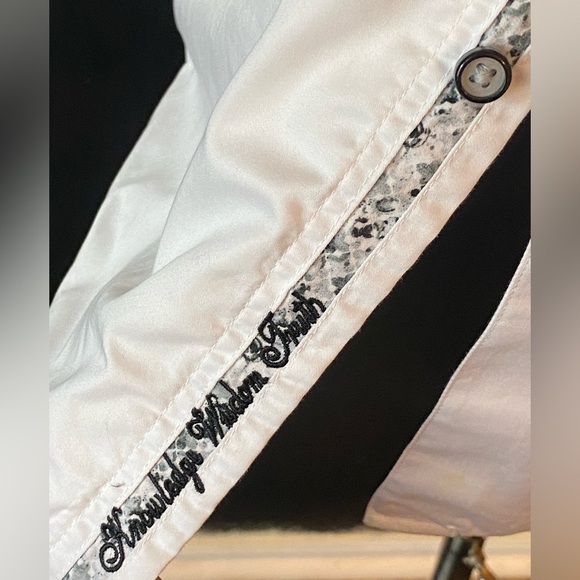 Robert Graham Classic Fit White Floral Button Down Shirt XL - Picture 8 of 10